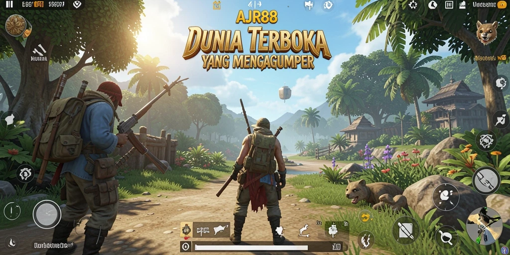 Gameplay menakjubkan di dunia Open World AJR88.