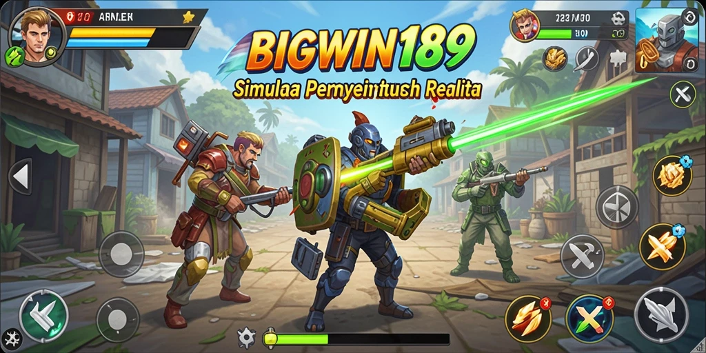 Screenshot gameplay <strong>BIGWIN189</strong> yang menunjukkan interaksi dan simulasi mendalam.
