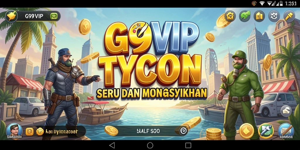 Tampilan gameplay G9VIP yang menantang dan mengasyikkan.