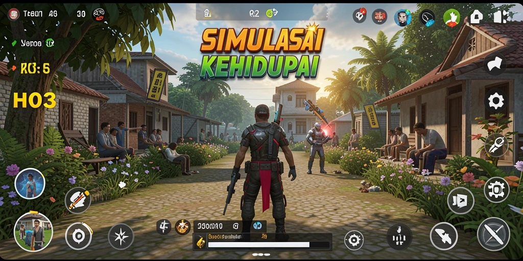 Screenshot H03 menampilkan pengalaman gameplay Simulation yang menarik.