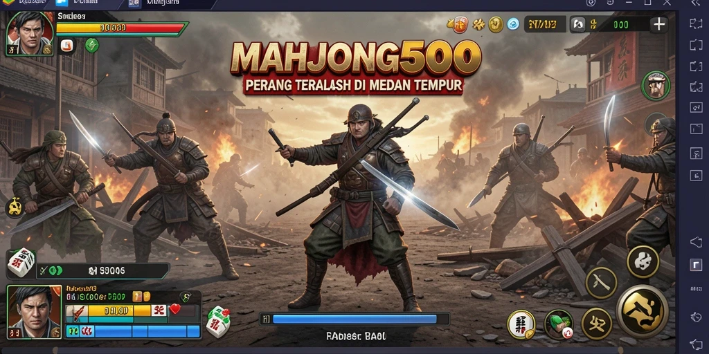 Tangkap momen seru dalam pertempuran di MAHJONG500.