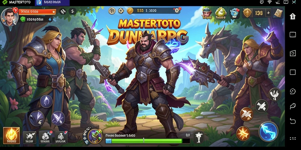Tampilan gameplay MASTERTOTO yang seru dan menarik.